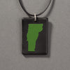 Vermont Pendant - Green and Black